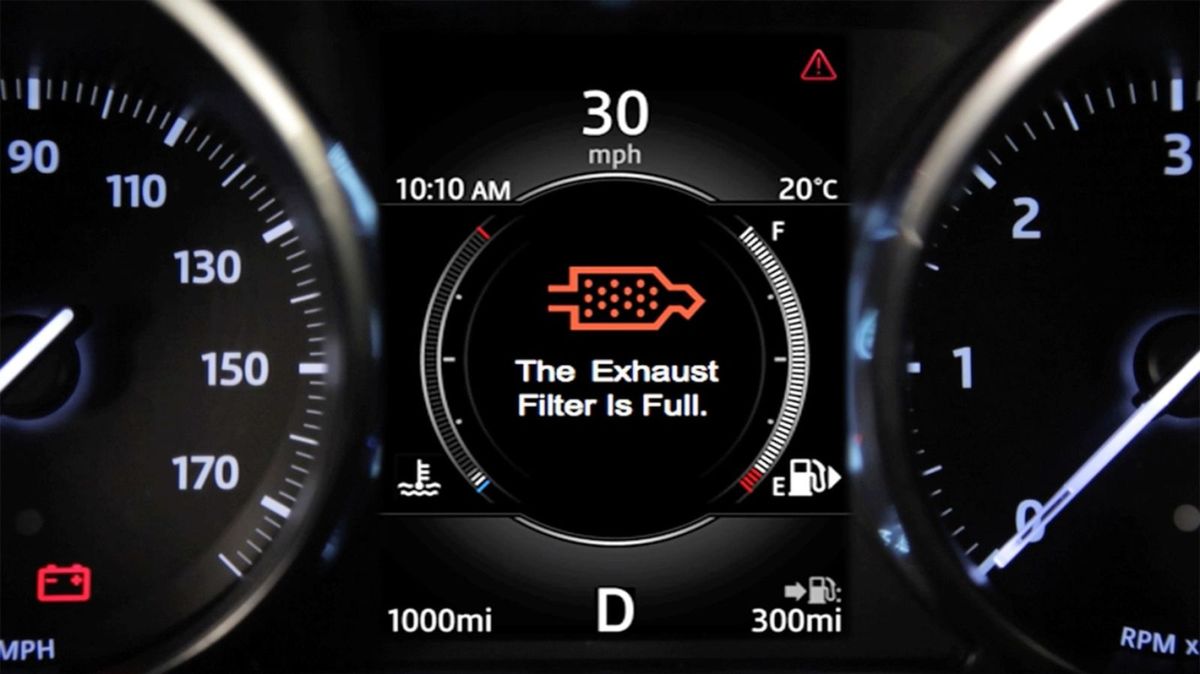 Filtru de particule DPF - sectiune interna